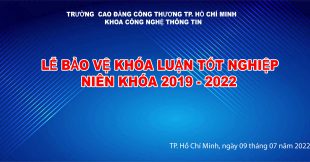 Chúc mừng sinh viên khoa CNTT bảo vệ thành công khoá luận tốt nghiệp