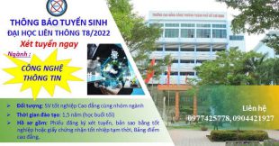 Tuyển sinh liên thông đại học ngành CNTT