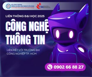 ĐH Công nghiệp TP.HCM tuyển sinh liên thông Đại Học ngành CNTT