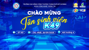 CHÀO ĐÓN TÂN SINH VIÊN KHÓA 49 & TRAO HỌC BỔNG NĂM HỌC 2025–2026
